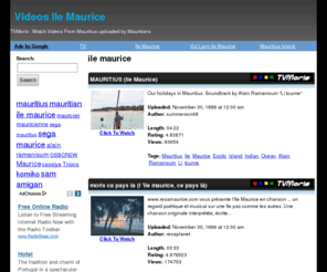 tvmoris.com: Ile Maurice   Videos
