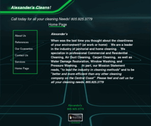 alexanderscleans.com: Home Page
Home Page