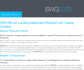 swg-elite.com: SWG Elite - Site Coming Soon
SWG Elite are a leading independent Placement and Training company