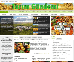 tarimgundemi.com: Tarım Gündemi | Tarım sektörünün yeni sesi…
