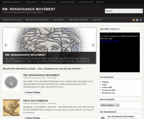 thermgroup.org: RM: RENAISSANCE MOVEMENT | A  Place For Renaissance People and Artists
A  Place For Renaissance People and Artists