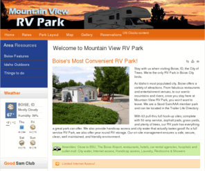 boiservpark.com: Home
Boise, Idaho RV camping and facilities: Mountain View RV Park and Campground