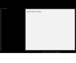 juanarosacavero.com: Juana Rosa Cavero
My Joomla CMS