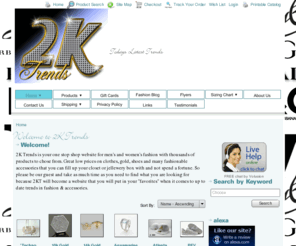 2ktrends.com: 2K Trends
2K Trends is a leader in fashion and fashion accessories, gold and silver