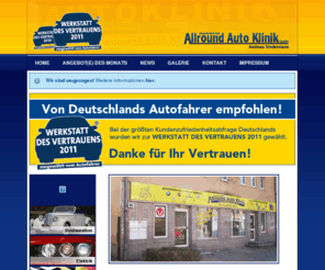 allround-autoklinik.de: Allround Auto Klinik - Autowerkstatt - Reparatur in Berlin Rudow - www.allround-autoklinik.de
Allround Auto Klinik - Autowerkstatt - Reparatur in Berlin Rudow - Andreas Sindermann