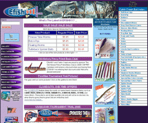 efish911.com: EFish911 Country - Where Anglers Meet
EFish911 specializes in the ideal tackle for the dedicated angler. We provide products for anglers, closeout items and hobby items. Distribution is worldwide, fast and efficient.