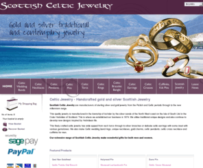 scottish-celtic-jewelry.com: Celtic jewelry - handmade gold and silver Scottish jewelry
Celtic Jewelry, Scottish Celtic Jewelry, Celtic Wedding Rings, Celtic Necklace, Celtic Earrings,  gold and silver charms, Torcs, Celtic Brooch , Scottish Gifts