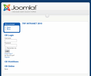 trf19region.org: TRF INTRANET 2010
Joomla! - le portail dynamique et système de gestion de contenu