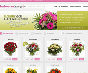 bosbloemenbezorgen.nl: Bloemen Bezorgen | Bloemen Bestellen | Bosbloemenbezorgen.nl
Bloemen bezorgen, makkelijk en snel bloemen bestellen. Wij bezorgen uw bos bloemen in heel Nederland. Kies uw bloemist en laat vandaag bloemen bezorgen. 
