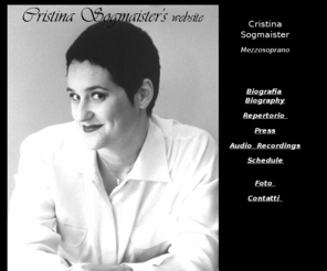 cristinasogmaister.com: index
cristina sogmaister - Cristina Sogmaister - mezzosoprano