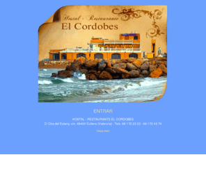 hrelcordobes.com: Hostal Restaurante El Cordobés Restaurantes Hostales Estany de Cullera Valencia
Hostal Restaurante El Cordobés Restaurantes Hostales Estany de Cullera Valencia