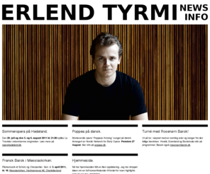 tyrmi.com: Erlend Tyrmi
Erlend Tyrmi, baritone/baryton.