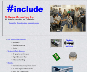 includesoft.com: #include
#include Software Consulting offers expertise in a broad band.