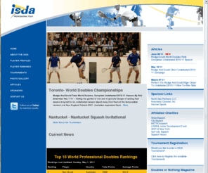 isdasquash.com: ISDA Squash Tour
The ISDA was established in 2000 and is the governing body responsible for the World Professional Squash Doubles Tour.