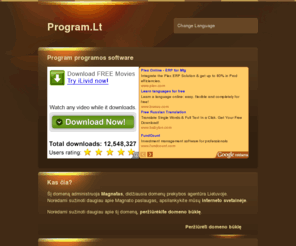 program.lt: Program programos software
Program programos software