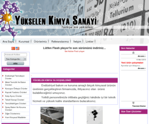 yukselenkimya.com: Yükselen Kimya
Yükselen Kimya