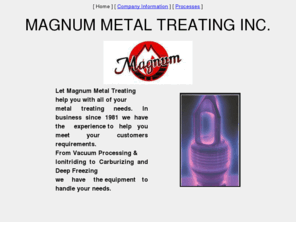 magnummetaltreating.com: MAGNUM METAL TREATING INC.
Home Page