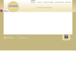 onea-literie.com: Onea - Accueil
home