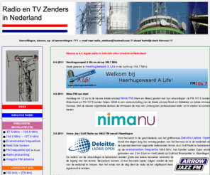 radio-tv-nederland.nl: Alle legale Radio en TV Zenders in Nederland
Radio en TV zenders in Nederland.