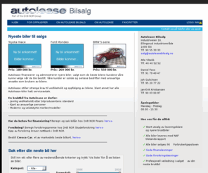 autoleasebilsalg.no: Autolease Bilsalg
