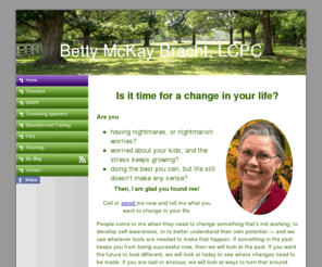 bettybracht.com: Home - Betty McKay Bracht, LGPC
Betty Bracht, Licensed Professional Counselor, Rockville, MD