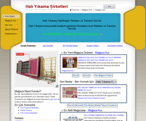 haliyikama1.com: HALI YIKAMA ŞİRKETLERİ - HALI YIKAMA FİRMALARI, HALI YIKAMA FABRİKALARI, FABRİKALAR, ŞİRKETLER, HALI TEMİZLEME
Halı Yıkama, Halı Yıkama Fabrikaları, Halı Yıkama Firmaları, Türkiye Halı Yıkama Fabrikaları Kapsamlı Reklam Sitesi, Bölgenizdeki Halı Yıkama Fabrikalarını kolayca bulun Fabrikaların iletişim bilgileriyle irtibata geçerek Fiyatlar ve hizmetler hakkında bilgi edinin.