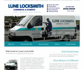 locksmithlancashire.com: Locksmith Lancashire - Lune Locksmith
As one of the premier locksmiths in Lancashire Lune Locksmith provides free security checks, open doors and windows, change locks and much more. We have full BS3621 insurance and we have many satisfied customer testimonials.