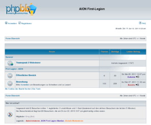 codenox.com: AION First-Legion • Foren-Übersicht
