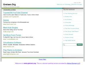 greisen.org: Welcome to greisen.org - Parking Service By Active-Domain.com
This is a parking page for - greisen.org