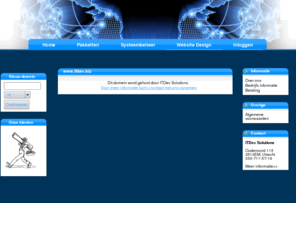 itdev.biz: ITDev Solutions - Your Hosting Solution! - voor maar 3.33 per maand! - De goedkoopste webhosting en websites van nederland! - Goedkoopste domeinnamen van nederland
ITDev Solutions - Your Hosting Solution - Een hosting packet voor maar 3.33 per maand !