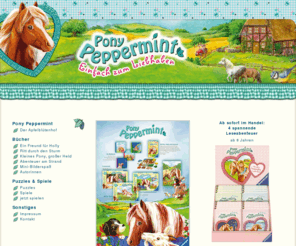 pony-peppermint.de: Pony Peppermint
Geschichten und Bilder von Pony Peppermint f6uuml;r Maedchen