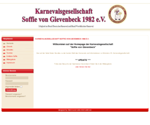 s-v-g.org: Karnevalsgesellschaft Soffie von Gievenbeck 1982 e.V.
Joomla! - dynamische Portal-Engine und Content-Management-System