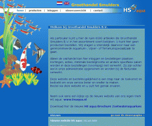 smulders.nl: Smulders - Welkom bij Groothandel Smulders B.V., Professionals in aquarium- en vijverproducten
