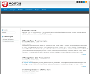 agitos.de: AGITOS - Home
IT-Beratung für Web-Technologien, Konzeption und Entwicklung von Webanwendungen, Managed Hosting