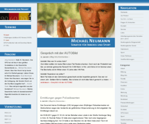 michael-neumann.info: Michael Neumann » Senator für Inneres und Sport der Stadt Hamburg
Michael Neumann ist der Senator für Inneres und Sport der Stadt Hamburg