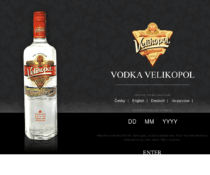 vodka-velikopol.cz: Vítejte - Vodka Velikopol
Vodka Velikopol