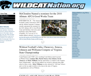 wildcatnation.org: WildcatNation.org
WildcatNation.org - The online home of the Centreville High School football program