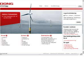 dongenergy.dk: DONG Energy – El, naturgas, cleantech