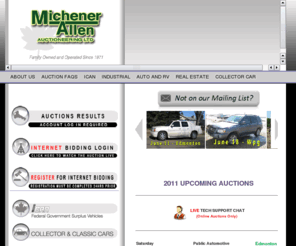 michenerdnn.com: Michener Allen Auctioneering | Industrial, Automotive & Real Estate Auctions >  Home
Michener Allen Auctioneering - Automotive and Industrial Auctions in Edmonton, Calgary and Winnipeg