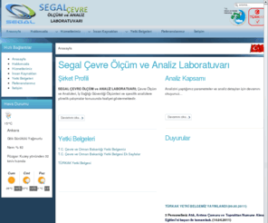 segal.com.tr: Segal Çevre Ölçüm ve Analiz Laboratuarı
Segal Analiz Çevre Ölçüm ve Analiz Laboratuvarı; Çevre Analizleri, Gürültü Analizleri, Deniz Suyu Analizleri, Su Analizleri, Atık Su Analizleri, Arıtma Çamurları,  Hes Kapsamında Yapılan Analizler, Balık Çiftliği Analizleri, 17025 Kapsamında Danışmanlık Hizmetleri,Pm 10 Ölçümleri, Emisyon, İmisyon, Katı Atık Analizlerinizi ANKARA ÖVEÇLER 6. Cadde'de hizmetinizdedir. Tel:0312 4818300 (pnx) Fax: 03124818399