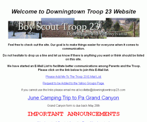 downingtowntroop23.com: Downingtown Troop 23 Home Page
