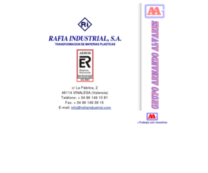 rafiaindustrial.com: RAFIA INDUSTRIAL, S.A.
