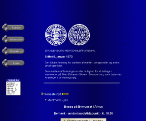 skbmf.dk: Skanderborg Møntsamlerforening - mønt - møntsamler - Skanderborg - skbmf - anvisningssalg - møntmøde - auktion - auktionsliste
Den lokale forening for samlere af mønter, 
pengesedler og andre betalingsmidler. Som medlem af foreningen er der mulighed for at deltage i foreningens møntmøder samt byde ved foreningens anvisningssalg.