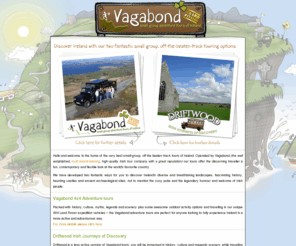 vagabond-ireland.com: Vagabond Guided Tours of Ireland | Discover Ireland with our two fantastic small-group, off-the-beaten-track touring options
Vagabond - Small-group tours of Ireland. An award-winning Irish vacation. For the very best  vacation in Ireland - make it a Vagabond tour. Escorted Irish adventure tours of Ireland. Vagabond - Small-group tours of Ireland. The award-winning small group Irish vacation. For the very best  small-group vacation in Ireland - make it a Vagabond small-group tour. Escorted Irish adventure tours of Ireland. Vagabond - Small-group tours of Ireland. The award-winning small group Irish vacation. For the very best  small-group vacation in Ireland - make it a Vagabond small-group tour. Escorted Irish adventure tours of Ireland. Vagabond - Small-group fully-guided tours of Ireland. The award-winning fully-guided Irish vacation. For the very best fully-guided vacation in Ireland - make it a Vagabond fully-guided tour. Escorted Irish adventure tours of Ireland.