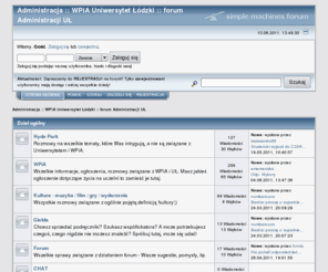 wpia.info: Administracja :: WPiA Uniwersytet Łódzki :: forum Administracji UŁ - Indeks
Administracja :: WPiA Uniwersytet Łódzki :: forum Administracji UŁ - Indeks