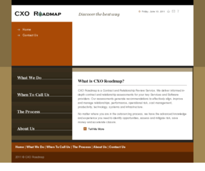 cxoroadmap.com: CXO Roadmap - Home
PageDescription:1_Here