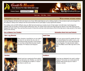 gaslogonline.com: Gas Logs That Are Ventless And Realistic
Gas logs for fireplaces that are ventless with realistic flame pattern.