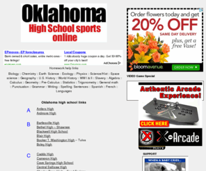 oklahomahssports.com: OKLAHOMA High School Sports
Oklahoma High School Sports and information, find links to Oklahoma high school sports information