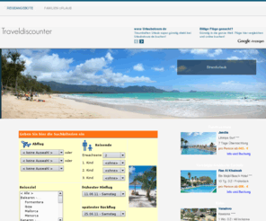 traveldiscounter.net: Last Minute Urlaub | Katalogreisen | Singlereisen
Joomla! - dynamische Portal-Engine und Content-Management-System