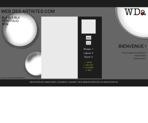 web-des-artistes.com: WDa | WEB DES ARTISTES.COM | COMMUNICATION | WEB DESIGN | GRAPHISME | ARTISTE FREELANCE | BELLEGARDE | ANNECY | GENEVE
Wda, WEB DES ARTISTES.COM, COMMUNICATION, WEB DESIGN, GRAPHISME, ARTISTE FREELANCE, BELLEGARDE, ANNECY, GENEVE